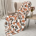 thumbnail image 3 of Gaeub Sushi Roll Print Flannel Throw Blanket, Home Fleece Throw Blanket for Couch or Bed,Decorative Blankets,Lightweight Fuzzy Flannel Blanket-40"x30", 3 of 6