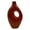 Mud, variant on Bergamo Art 10" High Decorative Handmade Aluminum Jug Flower Vase in Terracotta