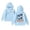 Blue, variant on Trendfront Girls Hawaii Palm Tree Letter Graphic Hoodies Long Sleeve Kangaroo Pocket Fall Winter School Sweatshirt Tops