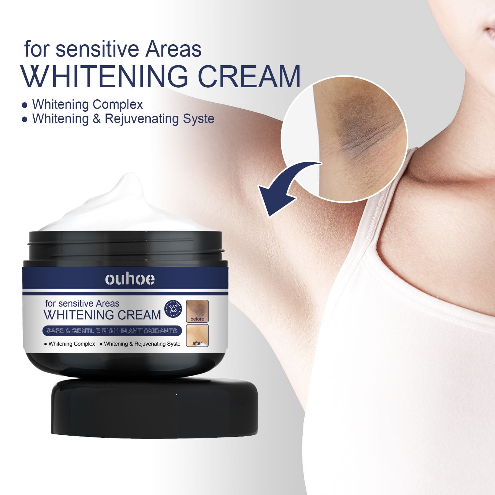 TUTUnaumb Underarm Brightening Cream Skin Brightening Moisturizer Underarm Elbow Knee Private