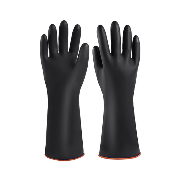 Fiudx Guantes para Barbacoa, Resistentes Al Calor, Diseño Versátil y Multiusos, Aptos para Ahumadores, Parrillas y Hornos, Ajuste Cómodo, Longitud de 35,5 Cm, 46,5 Cm y 56,5 Cm, Ideales para Uso En I