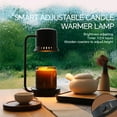 thumbnail image 2 of Candle Warmer Lamp with Timer & Dimmer, Candle Warmer Light for Jar Candles , Home Decor and Mothers Day Gifts, 2 of 6