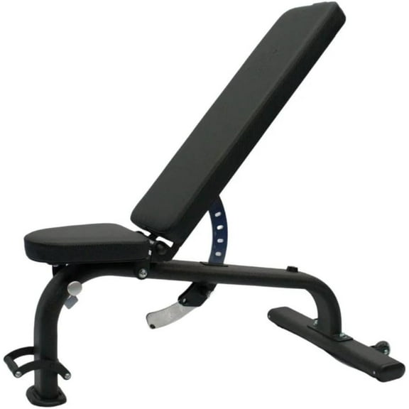 Adjustable Weight Bench for Strength Training, Black