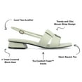thumbnail image 5 of Journee Collection Womens Tabatha Tru Comfort Foam Low Covered Block Heel Sandals, 5 of 7