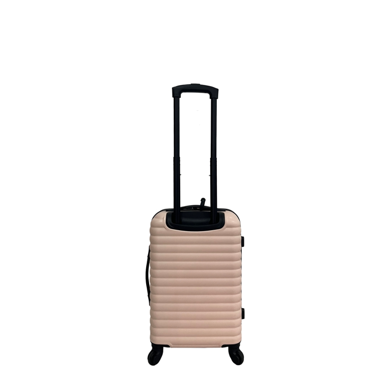Protege 20Inch Hardside ABS Upright Luggage with 100% ABS Pink