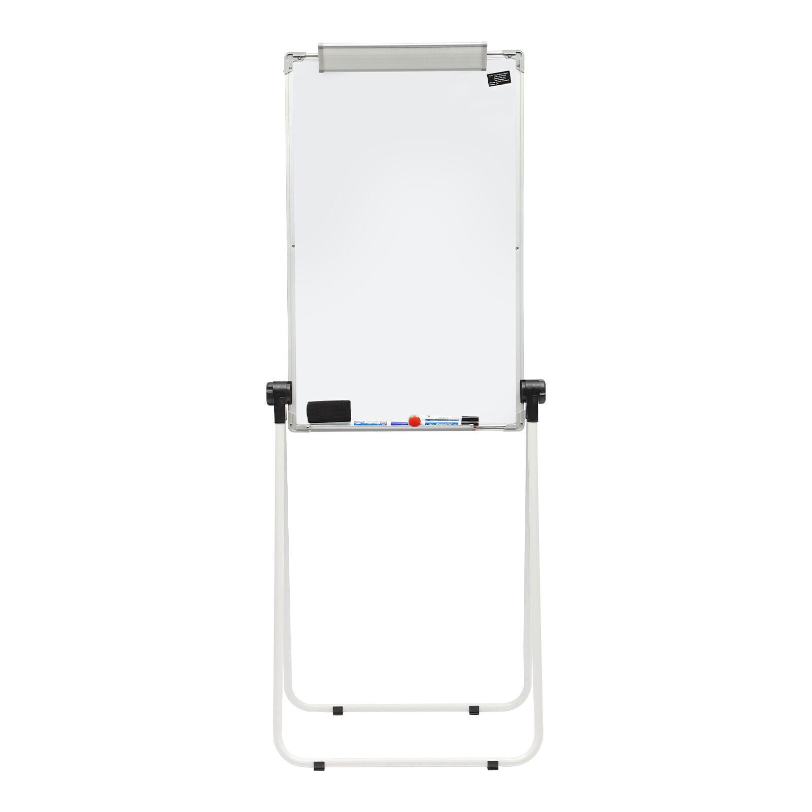 36''× 24'' Double Sided White Board Whiteboard W/ Stand Magnetic Dry Erase Board