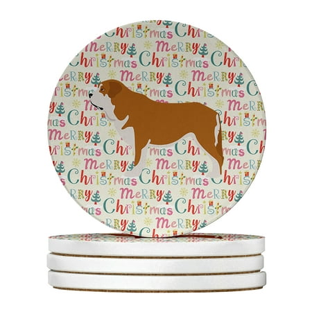 

Mastin Epanol Spanish Mastiff Large Sandstone Coasters Pack of 4 4 in x 4 in