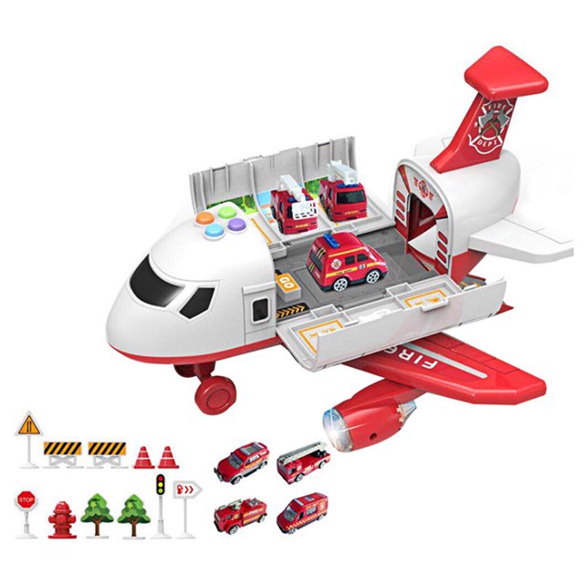 Juguetes De Modelo De Avión Para Niños, Juego De Modelo De Coche De Avión De Inercia Para Niños Resistente A Caídas, Juguete De Avión De Desmontaje Multifuncional Scienceny FN003270-02
