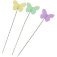 thumbnail image 4 of 200 Pcs Multicolored Quilting Pins, Butterfly Shaped Head Pins For Diy Jewelry, Sewing And Crafts, 4 of 5