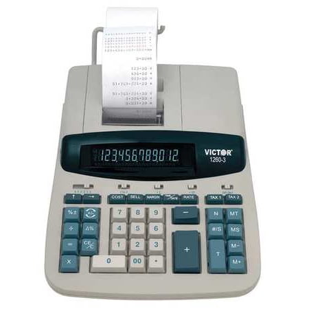 VICTOR 1260-3 Calculator,Printing,Desktop