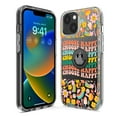 thumbnail image 3 of MUNDAZE Apple iPhone 7/8 Plus Shockproof Clear Hybrid Protective Phone Case Choose Happy Smiley Face Retro Vintage Groovy 70s Style Cover, 3 of 6