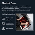 thumbnail image 5 of Catalonia Waterproof Fleece Blanket Sherpa Reversible Throw for Boat Couch Sofa Bed Protector Furniture Cover Large 60”, 5 of 7