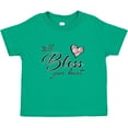 thumbnail image 3 of Inktastic Well Bless Your Heart with Floral Print Boys or Girls Toddler T-Shirt, 3 of 5