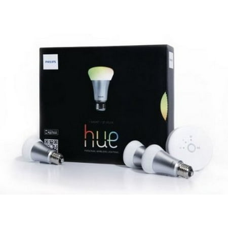Philips Hue A19 Starter Kit (Best Light Fixtures For Philips Hue)