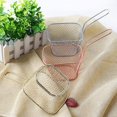 thumbnail image 2 of Fryer Basket for Chip Metal Square Fries Basket for Fried Food, Chip Frying Serving Basket for Chips, Shrimps, Onion Rings, Kitchen Restaurant Cooking Tools, 2 of 6
