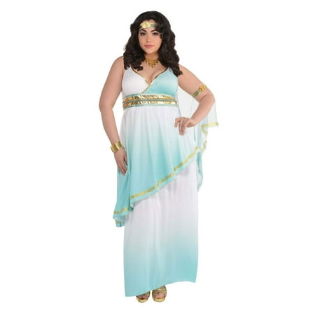 Grecian Goddess Women's Plus Halloween Costume