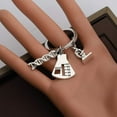 thumbnail image 3 of CIMAXIC Biology Chemistry Gift Microscope Charms Keychain Chemical Keychain Key Ring,2.2"X1.1"X0.08", 3 of 5