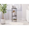 thumbnail image 4 of Side Table. End Table Living Room. Bedside Table or Night Stand. Small Entry Table. Easy To Assemble. Reclaimed Wood Look, 4 of 4