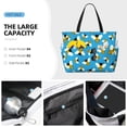 thumbnail image 3 of Sigee Flying Bees Print Extra Large Waterproof Beach Travel Bag with Zipper - Durable and Versatile for Vacation, Gym, and Daily Use, 3 of 7