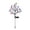 B, variant on Lypsnake 4th of July Solar Crackle Glass Globe Stake Light, Red White Blue Star LED Pathway Light, Waterproof Patriotic Outdoor Decor for 250th Anniversary Memorial Day Yard Garden Lawn