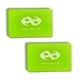 thumbnail image 1 of Par de bloques de yoga color verde limón  IF-BY2, 1 of 4