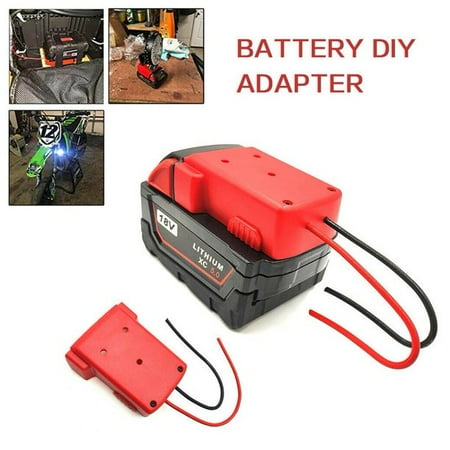 

Liyucwill Battery Adapter Power Battery Converter For Milwaukee M18 Li-Ion Battery