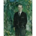 thumbnail image 2 of Wilhelm Thöny 20x24 Gold Ornate Framed and Double Matted Museum Art Print Titled - Self -Portrait (1930), 2 of 4
