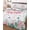 White, variant on Quilts Queen Size Bedding Set, Pink Flamingo Reversible Summer Quilt 3 Pieces, Tropical Botanical Summer Flower Rustic Lightweight Bedspreads Coverlets with 2 Pillow Shams for All Seasons