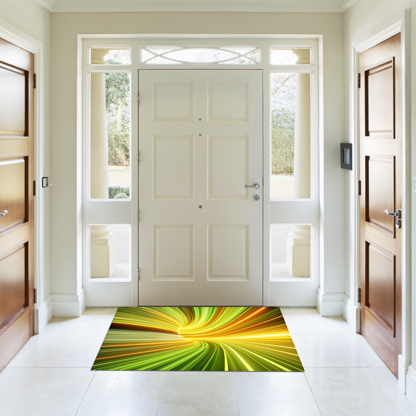 AVSMGP Tapis à Illusion D'optique 3D, Doux, Antidérapant, Facile à Nettoyer, Pour Décoration D'intérieur, Salle De Jeux, Entrée Extérieure, Cour, Sol, Terrasse, Y, 40 X 60 Cm