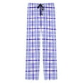 thumbnail image 6 of Fewfanhot Men's Casual Plaid Pajama Pants - Vintage Style Sleepwear Loose Leisure Sports Elastic Straight Trousers with Pockets, 6 of 6
