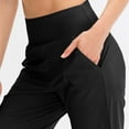 thumbnail image 6 of Women's Fall Loose Fit Yoga Pants With Pockets Elastic Waist Ankle For Running Training Workout Casual Athletic Leggings plus Size Maternity Yoga Pants over The Belly Harem Yoga Pants for Women High, 6 of 8