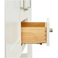 thumbnail image 4 of Ariel R061dcw2ovo Bayhill 60" Thick Carrara Marble Vanity Top - Grey, 4 of 7