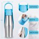 thumbnail image 4 of Dispenser Botella de Agua Accesorios Portátiles de Perros Dispensador de Agua Para Perros - Copa de Vije para Mascotas de Acero inoxidable Botella de Agua al Aire Libre Tazón de, 4 of 7