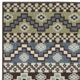 thumbnail image 5 of SAFAVIEH Veranda Luwig Southwestern Indoor/Outdoor Runner Rug, 2'3" x 10', Blue/Cream, 5 of 7