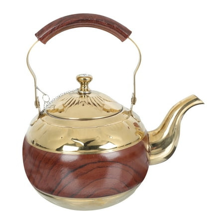 

TINKSKY Kettle Tea Pot Water Teapot Heating Whistling Boiling Coffee Stove Metal Stovetop Maker Gooseneck Steel Stainless Gas