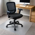 thumbnail image 3 of Floortex® Cleartex® TrYlok® Vinyl Rectangular Chair Mat for Low Pile Carpets up to 1/4" - 35" x 47", 3 of 17