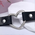thumbnail image 2 of Women\'S Vintage Gothic Heart Leather Necklace Necklace Punk Neck Strap, 13-15.4" Length - SNNGV, 2 of 5