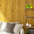 thumbnail image 3 of VEELIKE 15.7''x118'' Wood Wallpaper Peel and Stick Gold Wood Grain Contact Paper Waterproof Self Adhesive Removable Wood Look Wallpaper Vinyl Decorative Wall Covering for Cabinets Furniture Bedroom, 3 of 8