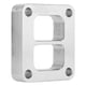 thumbnail image 2 of Reemplazo del espaciador de acero leve t4 turbocompresor dividido bida puertos de desplazamiento twin cnc s400, 2 of 7