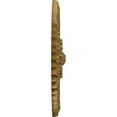 thumbnail image 4 of Ekena Millwork 21 5/8"OD x 2 1/2"P York Ceiling Medallion (Fits Canopies up to 3 5/8"), Hand-Painted Gold, 4 of 6