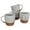 Earl Grey, variant on Ceramic Large Latte Mug Set (4 pieces), 16 oz - Microwave Safe, Porcelain Coffee Mugs with Large Handles - Modern, Unique Style, Perfect for Any Kitchen. Microwave Safe Ceramic.