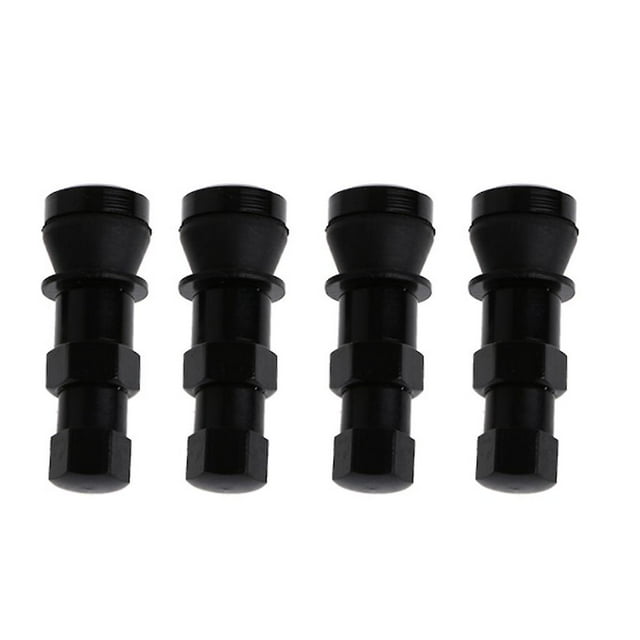Car Tire Valve 4pcs Bolt-in Tubeless Wheel Tire Valve Stem Metal Straight Mouth