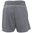 thumbnail image 2 of Augusta S Girls Shockwave Shorts Graphite/White 963, 2 of 5
