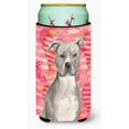 thumbnail image 1 of Staffordshire Bull Terrier Love Tall Boy Beverage Insulator Hugger, 1 of 1