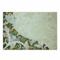 thumbnail image 1 of Olive Green Cutting Board, Abstract Floral Pattern Leaves and Stripes Inspirations Curvy Oriental, Decorative Tempered Glass Cutting and Serving Board, Small Size, Multicolor, by Ambesonne, 1 of 1