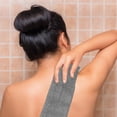thumbnail image 4 of Toalla exfoliante japonesa ligera de 2 piezas, suave y larga, para la espalda, para la ducha, multifuncional, para todo tipo de piel., 4 of 8