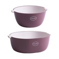 thumbnail image 1 of Wuming Wuming Versatile Strainer for Fruits and Vegetables - Dual-Function Drainage and Storage Basket in Deep Red, Eco-Friendly PP Material, Large Capacity for Kitchen Use, 1 of 6
