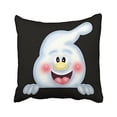 thumbnail image 1 of RYLABLUE Halloween Ghost Pillow Covers Cushion Cover Case 18x18 Inches Pillowcases Two Side, 1 of 1