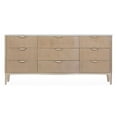 thumbnail image 3 of Michael Amini Malibu Crest Wood & Marble Dresser - Blush/Chardonnay, 3 of 15