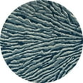 thumbnail image 1 of 25894 Tapis d'Art 5 Pi. Collection Troy Tapis Rond Tissé, Bleu, 1 of 1